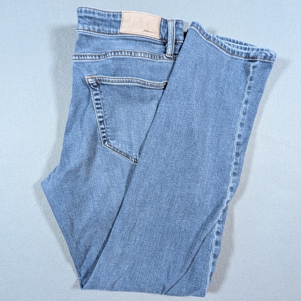 Johnnie-O Anaheim Jeans Mens 35x32 Medium Wash Tencel Blend Straight Leg Denim